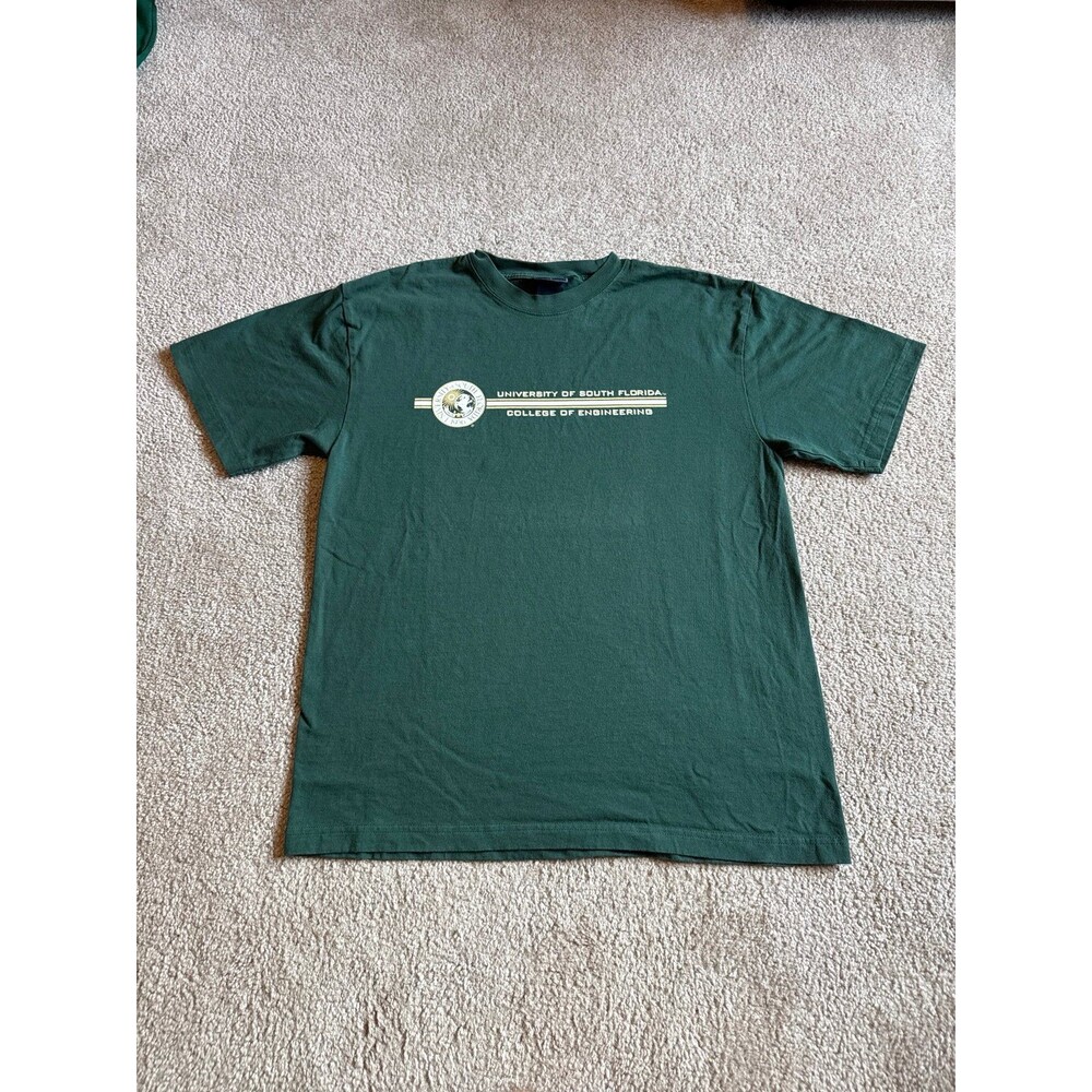 USF Bulls College of Engineering Jansport Men’s Tee Size Large